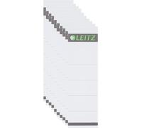 LEITZ Étiquette à insérer pour dos de classeur 57 x 190 mm Carton gris 10 pièces