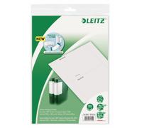 LEITZ Étiquette de dos de classeur à encarter, 156 x 146 mm, grise étroite, en carton, 150 g/qm, pour Active Prestige 1027 (1691-00-85)
