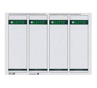 Leitz Etiquette pour classeur 1685-20-85 61 x 191 mm papier gris fixation permanente 100 pc(s)