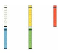 Leitz Étiquettes autocollantes pour classeurs à levier 39×285 mm Papier Vert Lot de 10