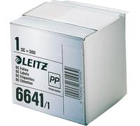 LEITZ Étiquettes en film de protection sur rouleau transparent 72 x 39 mm 500 étiquettes