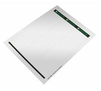 Leitz Étiquette pour dos de classeur suspendu 61,5 x 279 mm Papier Gris – Lot de 75 (60980085)