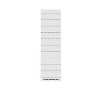 LEITZ Étiquettes vierges (l)50 x (h)15 mm blanc 3 lignes 100 pièces