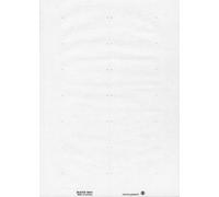 LEITZ Etiquettes vierges PC inscriptibles blanc 350 étiquettes