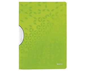 Leitz Farde ColorClip A4, Capacité 30 Feuilles, Plastique Souple, WOW, Vert, 41850054
