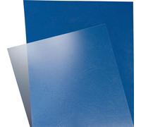LEITZ Feuille de garde DIN A4 en PVC transparent 0,25 mm 100 feuilles
