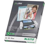 Leitz Feuilles de plastification i-Lam Pouch 7492 DIN A5 80 µm brillant 100 pièces