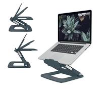 Leitz Height Adjustable Multi-Angle Laptop Stand, 80% Recycled Plastic, Six Pre-