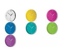 LEITZ Horloge murale WOW, mouvement à quartz, rose Rose G