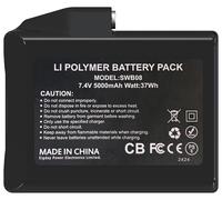 Leitz iComfi 65970095 Batterie Lithium-ION 7,4 V 5000 mAh Idéal en Combinaison avec Le Coussin Chauffant iComfi Source d'énergie sans Fil pour Produits Chauffants iComfi 75 x 65 x 20 mm