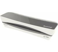 Leitz Plastifieuse A4 iLAM Home Office – Préchauffage 3 min, 75–125 µm, gris, pochettes incluses