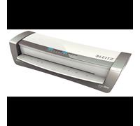 Leitz iLAM Office Pro A3 Argent - Plastifieuse rapide et polyvalente pour pochettes de 80 à 175 microns, idéale pour une utilisation à domicile ou en petit bureau, 75180084