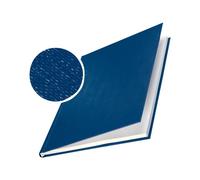 Leitz Chemises Rigides, Lot de 10, Dos 21,0 mm, Bleu, ImpressBIND, 73950035