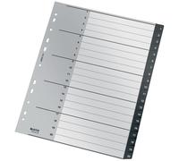 Leitz Index Folder Divider, 1-20 Numerical Tabs, A4, Extra Wide, 90% Recycled Pl