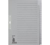 LEITZ Intercalaire en papier de tulle vierge A4 20 pièces gris