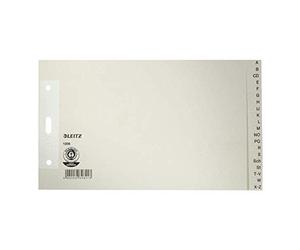 LEITZ Intercalaire en papier nature, A-Z, A5 à l'italienne