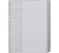LEITZ Intercalaire plastique chiffres A4 extra large 1-31 gris