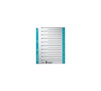 LEITZ Intercalaires 1652 1-0 bleu clair, 25 pcs.