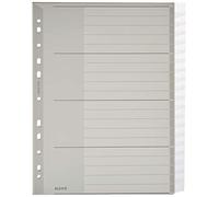 Leitz Intercalaires En Plastique, Vierges, Format A4 Extra