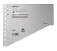 LEITZ Intercalaires-échelon, format A4 extra large, gris G