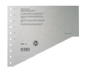 LEITZ Intercalaires-échelon, format A4 extra large, gris G