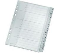 Leitz intercalaires en plastique, a-z, a5, pp, 20 pièces, 12650000 G
