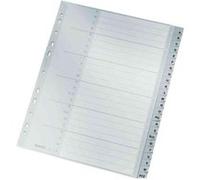 Leitz Intercalaires en plastique A–Z format A4 extra large 12620000 G