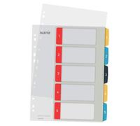Leitz Intercalaires Imprimables 1-5, Robustes, Cosy, Multicolore, 12400000