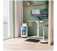 Leitz IQ OptiMax Home Office 225 - Destructeur de documents - Micro-coupe - 2 x 15 mm - P-5 Blanc G