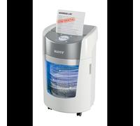 Leitz IQ OptiMax Small Office 350 Destructeur Papier Micro-Broyage P-5 (22,3cm) 22L, 58dB, 350 Feuilles, TÜV/GS, 384x392x630mm