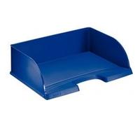 leitz leitz corbeille à courrier plus jumbo, a4 paysage, bleu noir Bleu G