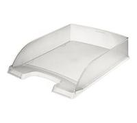 leitz leitz corbeille à courrier plus standard, a4, givré noir Noir G
