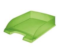 leitz leitz corbeille à courrier plus standard, a4, vert givré noir Noir G