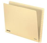 leitz einstellmappe orgacolor, a4, mit tab, chamois noir