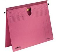leitz serie 18 hängehefter, manilakarton 250 g/qm, rot noir