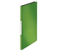 LEITZ Livret de présentation Solid A4 PP avec 20 pochettes vert clair