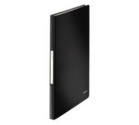 LEITZ Livret de présentation Solid, A4, PP, avec 40 pochettes, noir