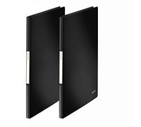Leitz Livret de présentation Solid PP A4 (2 x noir, 20 pochettes)