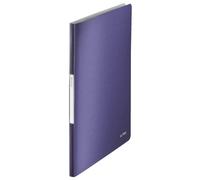 LEITZ Livret de présentation Style A4 PP avec 20 pochettes titane bleu