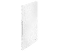 LEITZ Livret de présentation WOW A4 PP avec 20 pochettes blanc métallique