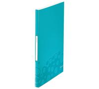 LEITZ Livret de présentation WOW A4 PP avec 40 pochettes eisblau metallic