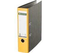 LEITZ Lot de 5 Classeurs à levier marbré Méc. 180 degrés A4 Dos 80 mm Jaune