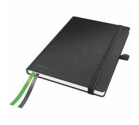 Leitz Lot De 6 Cahiers Complete 160 Pages 96g Lignées A5, Papier Ivoire, Couverture Noire