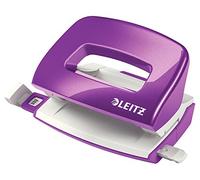 Leitz Perforateur papier Nexxt 50601062 – 10 feuilles – Gris et violet