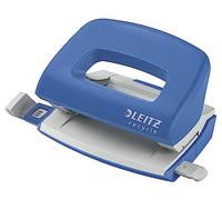 Leitz Mini perforatrice NeXXt Recycle – 10 feuilles A4, 100% recyclable, bleu