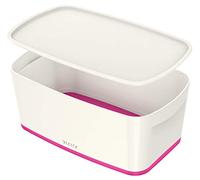 Leitz MyBox 52291023 Boîte Petit Format avec Couvercle Rose Métallisé
