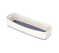 Leitz Bac de rangement MyBox 5258-10-01 Large ABS étanche Sans BPA Blanc/Gris
