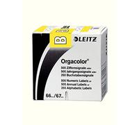 Leitz Onglet Alphab?Tique "B" Sur Rouleau Jaune,Autocollant