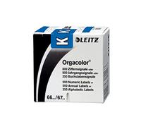 Leitz Onglet Alphab?Tique "K" Sur Rouleau Bleu Autocollant