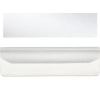 LEITZ onglets plastique (L)55 mm transparent 10 pièces